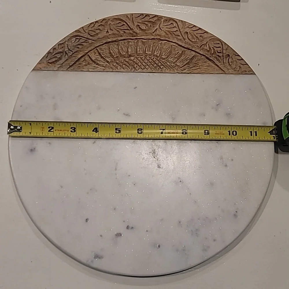 Charcuterie serving board and coasters NWOT
